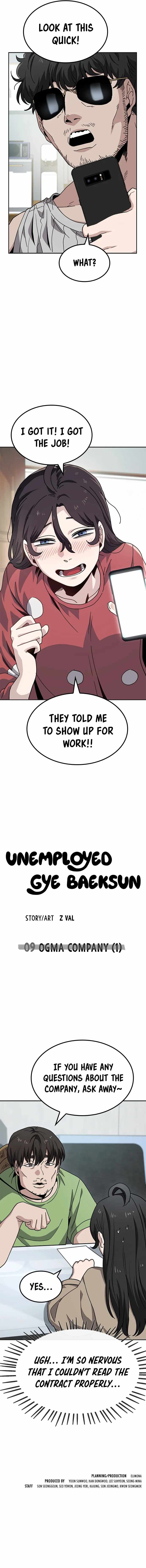 Unemployed Gye Baeksun Chapter 9 11